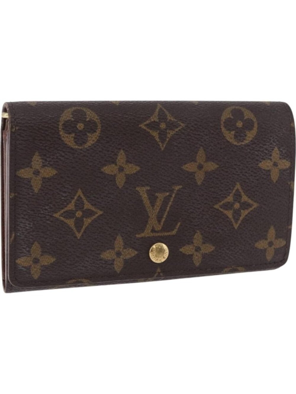 LOUIS VUITTON Monogram Porte Monnaie Billets Tresor Wallet M61730
